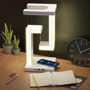 wireless charging floating table lamp